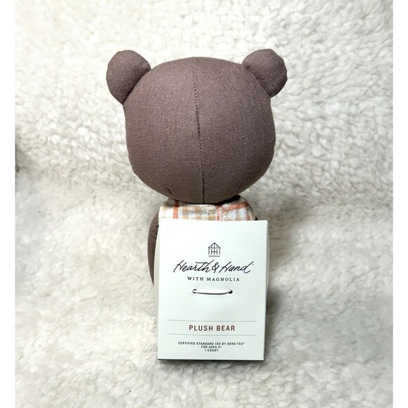 Hearth & Hand Magnolia Bear Plush Flower Spring Summer Target NEW - Picture 4 of 4